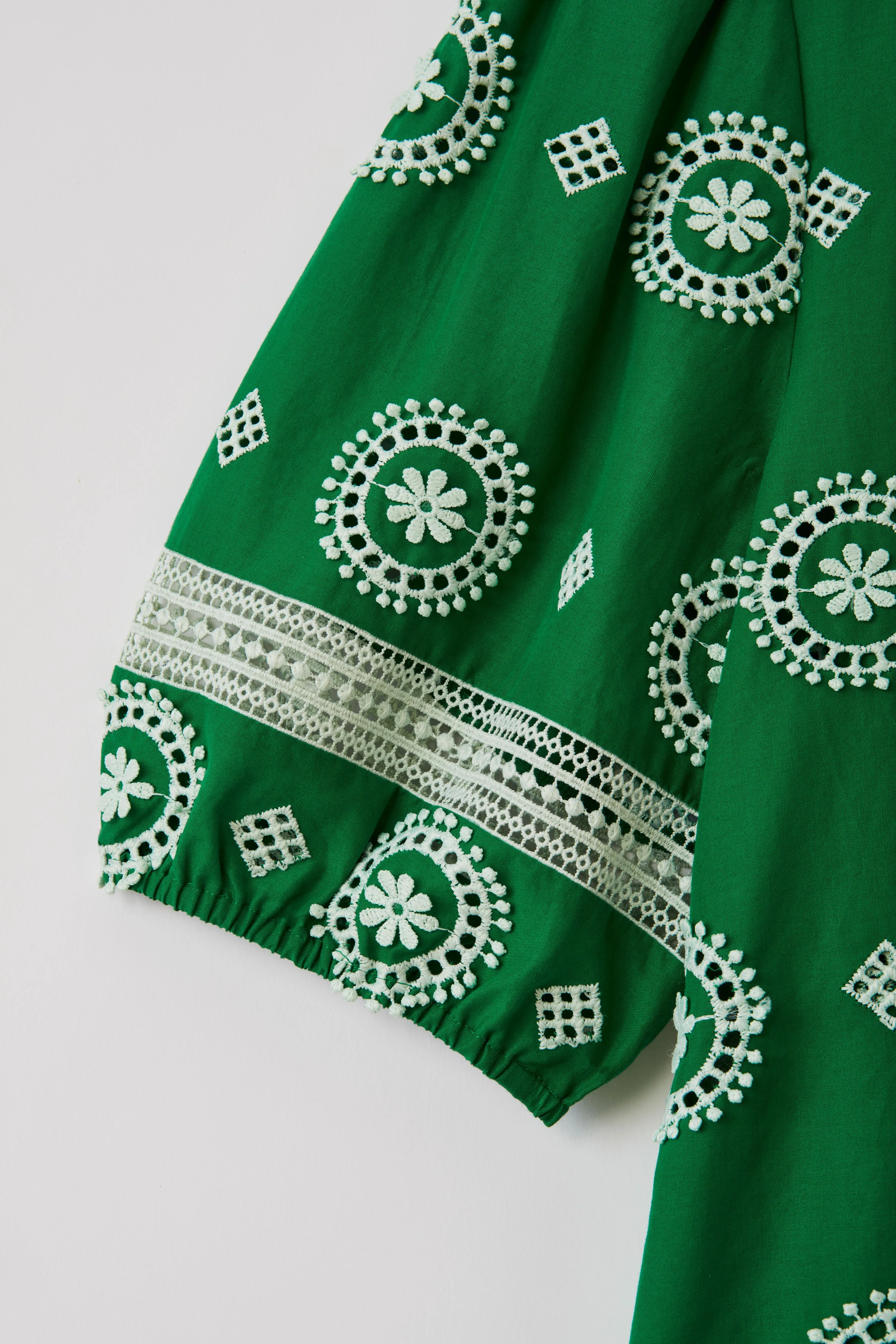 ROAN TOP-JADE GREEN