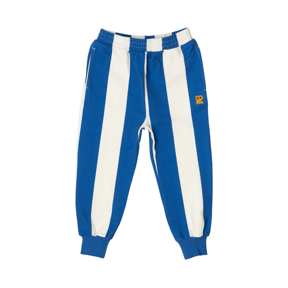 ROCK YOUR BABY - BLUE STRIPE TRACK PANTS