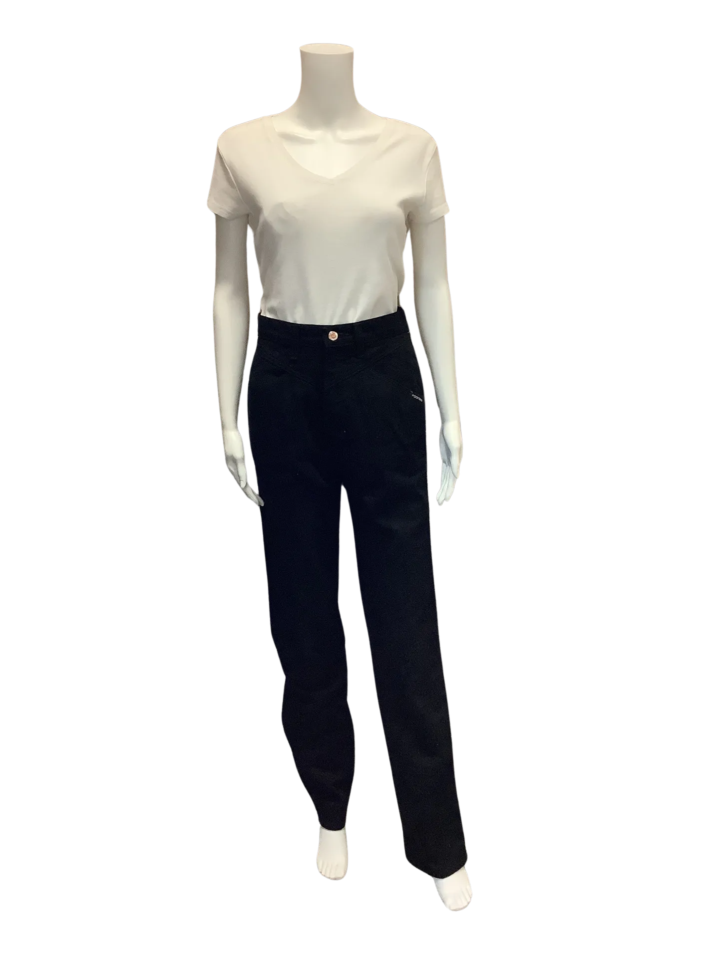 Rocky Mountain Women's Jeans Black High Waisted Size: 7/8