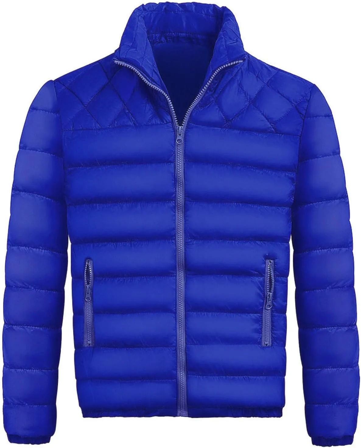 RTRDE Men's Winter Jackets Casual Windproof Down Jackets Zip Up Windbreaker Warm Padded Coats Jackets, M-2XL