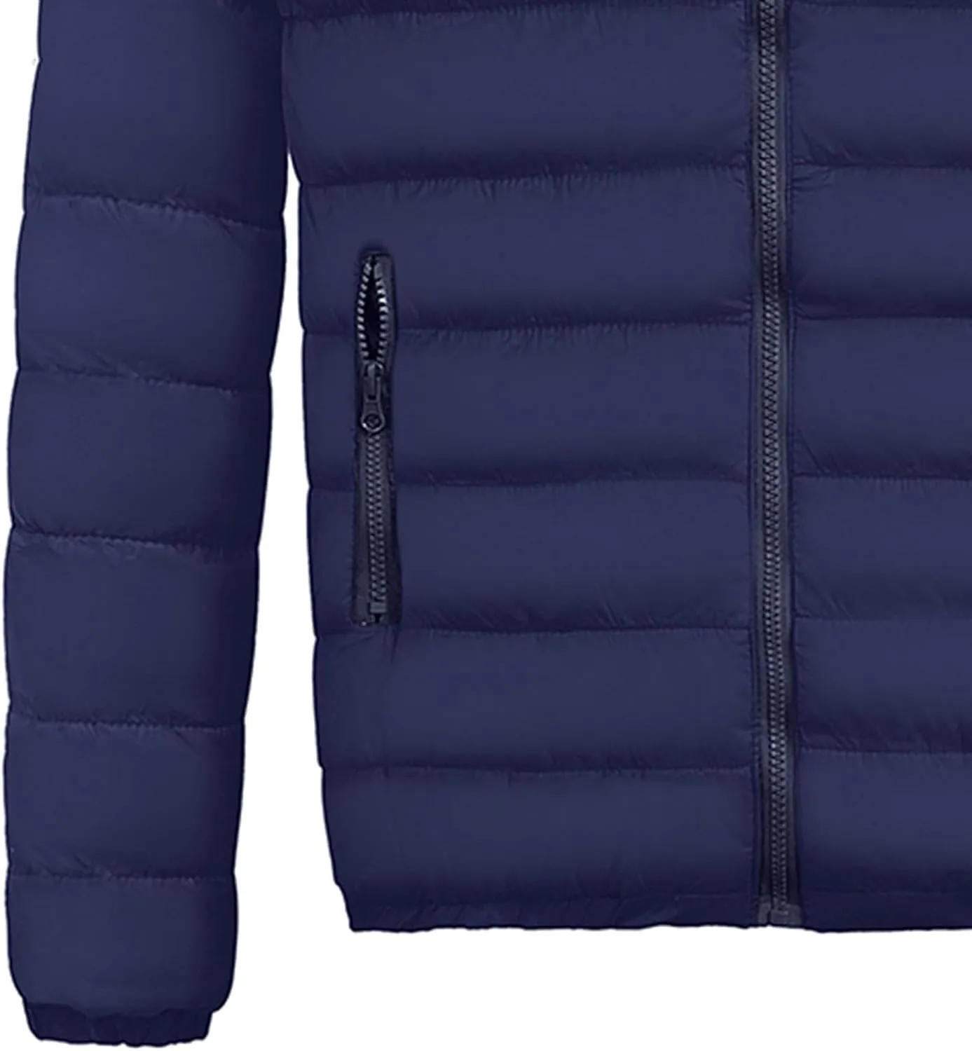 RTRDE Men's Winter Jackets Casual Windproof Down Jackets Zip Up Windbreaker Warm Padded Coats Jackets, M-2XL