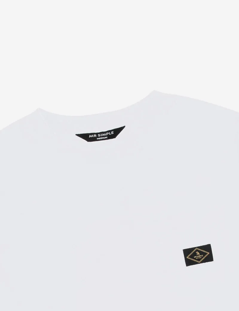 Scout Heavy Weight Pocket Tee - White