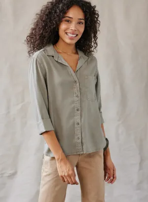 Shirt Tail Button Down