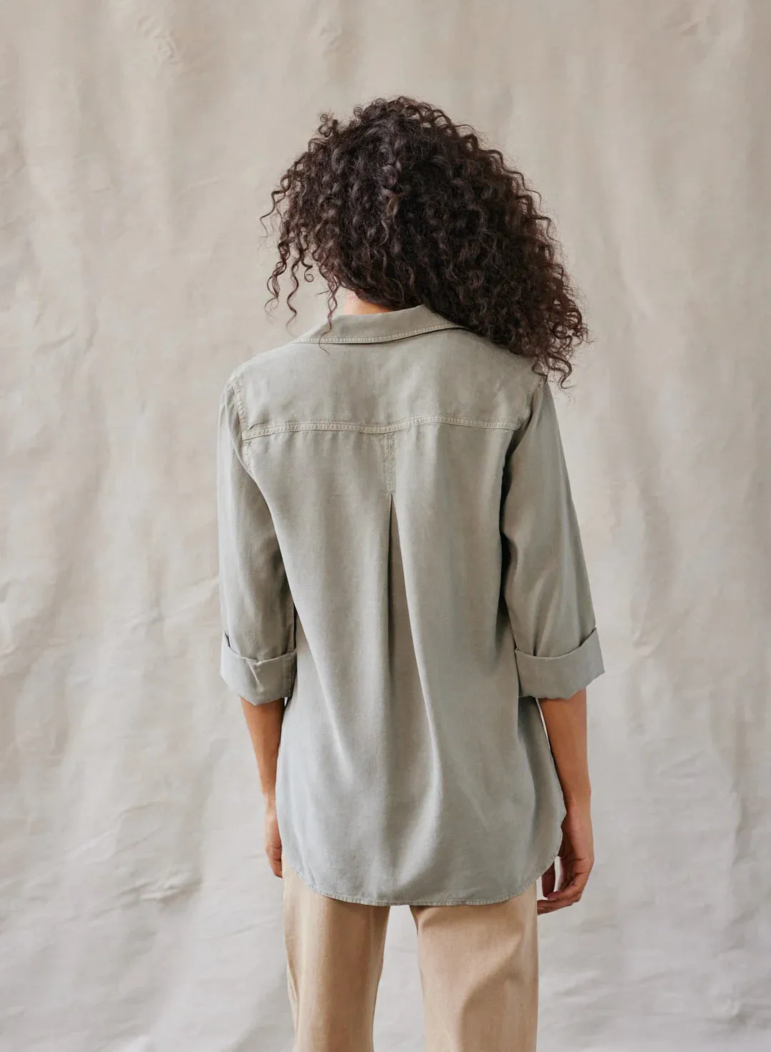 Shirt Tail Button Down