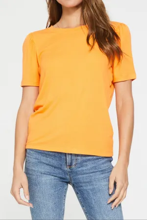 SIENA RIB TEE MANGO