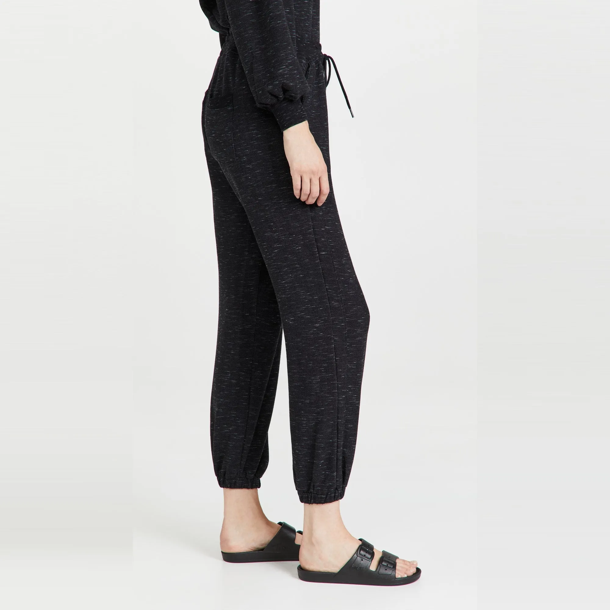 Space Dye Jogger (Black)