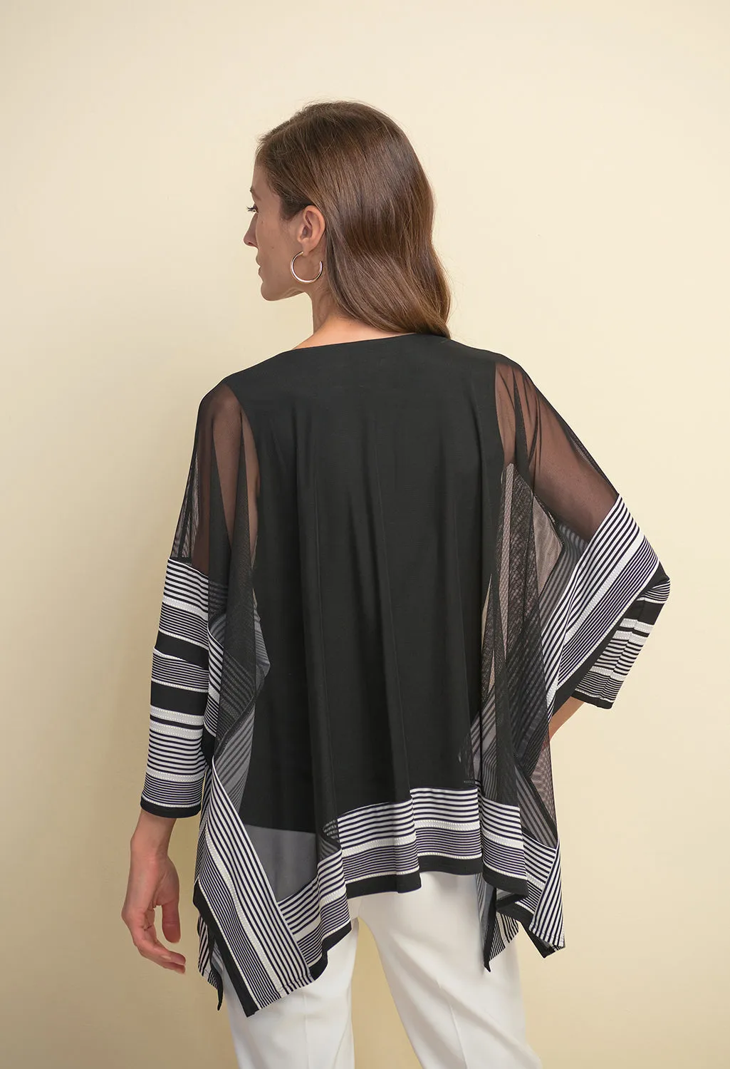 Striped Trim Tunic
