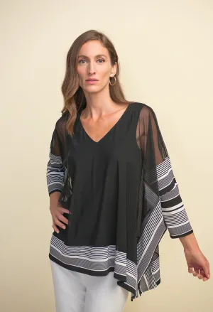 Striped Trim Tunic