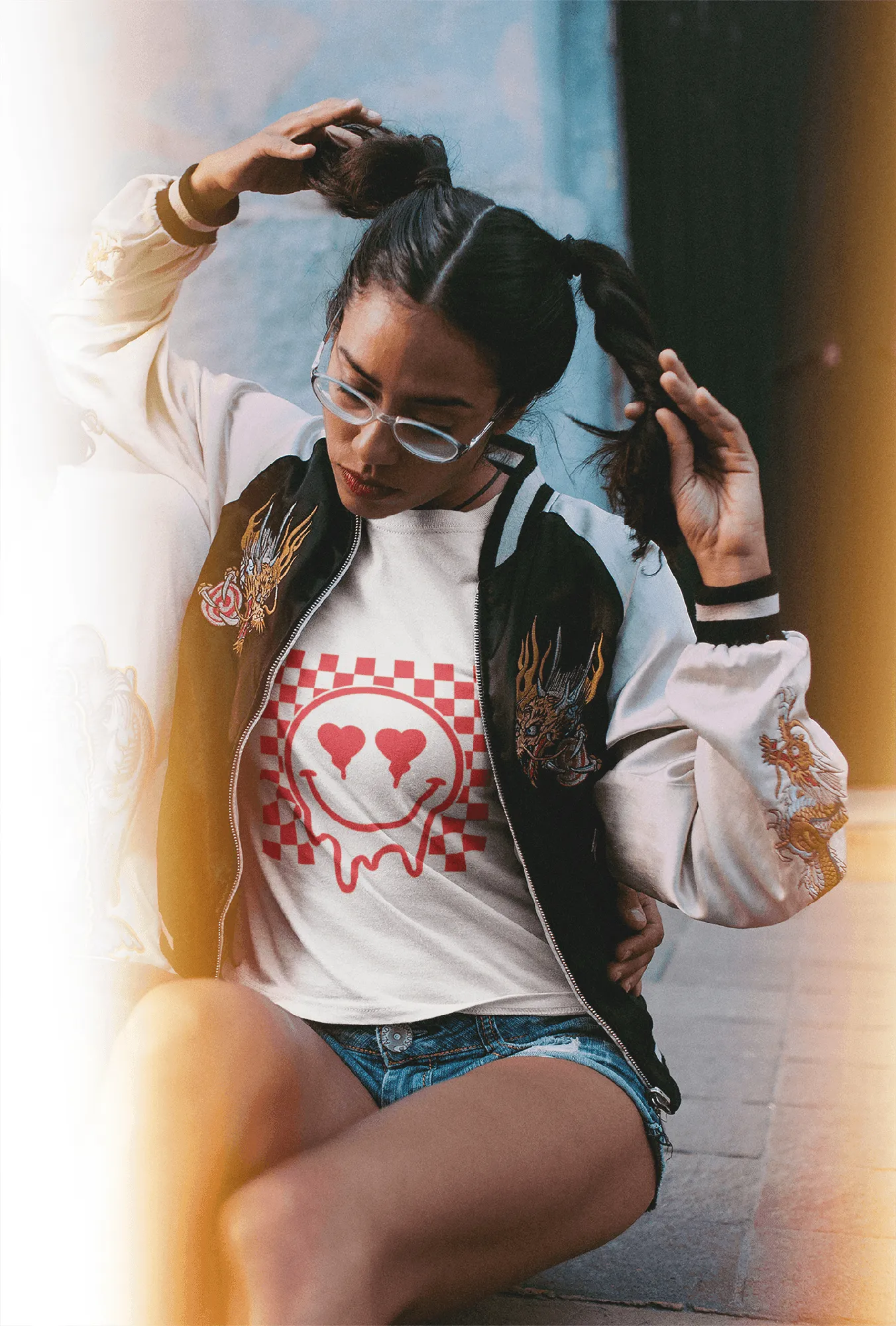SWOOSH SMILE T-shirt