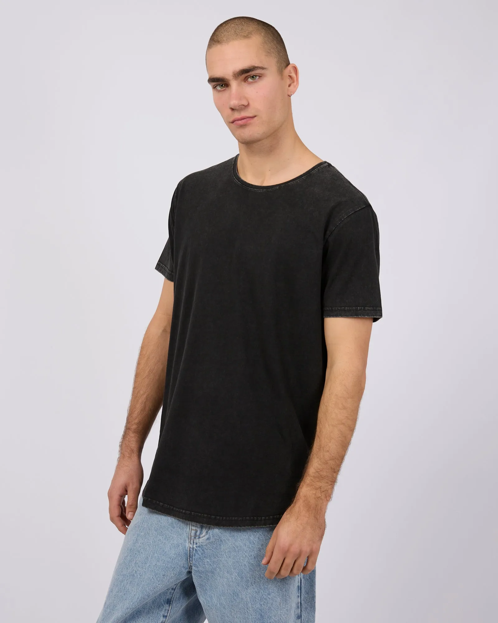 Tail Tee Washed Black