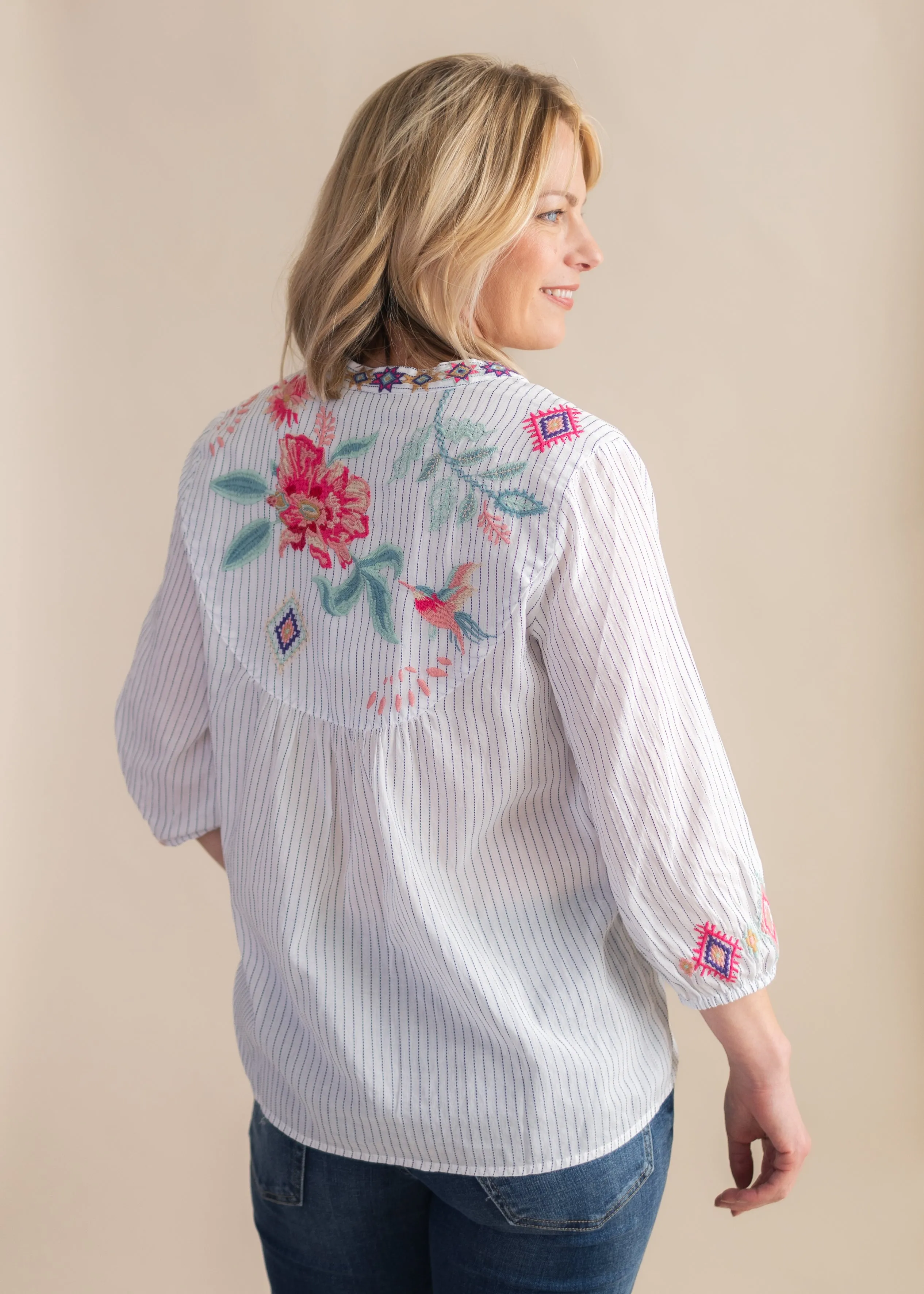 Talulla Effortless Blouse | Johnny Was