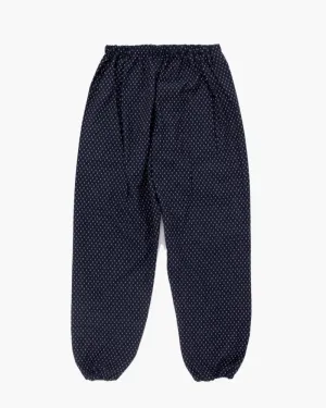 ToK Monpe Pants, Women's, Indigo with White Dashes