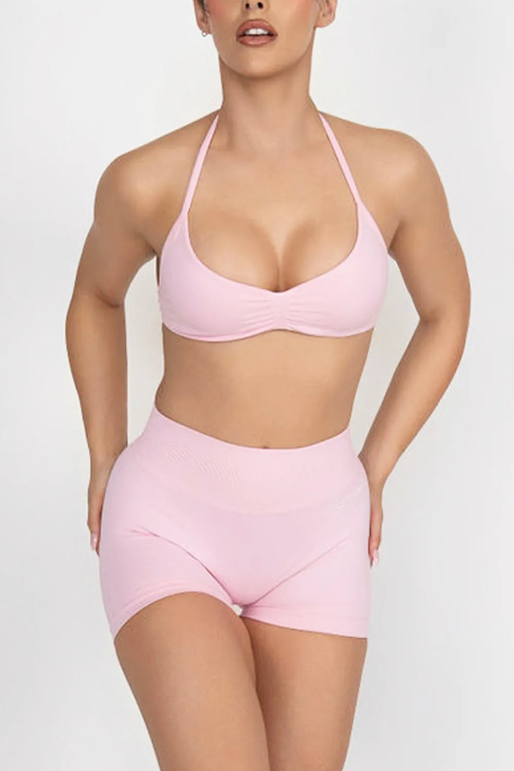 TRUE SHAPE 4.5" SHORT - BABY PINK