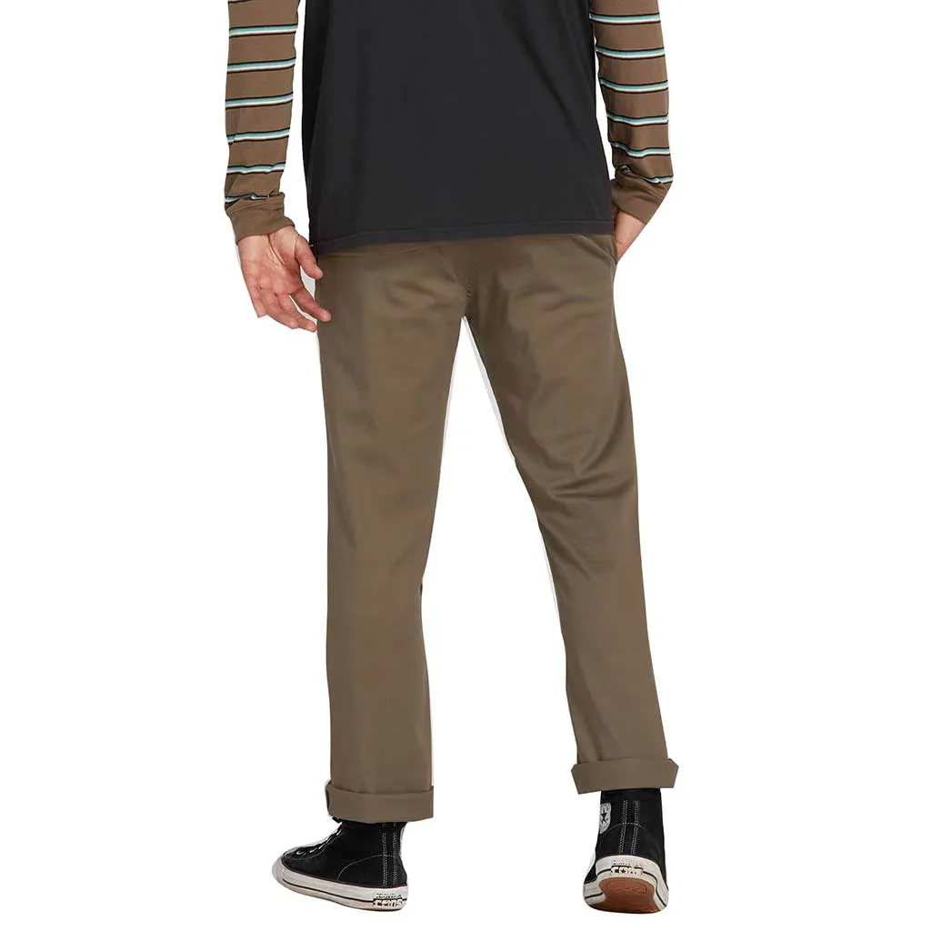 Volcom Frickin Modern Stretch Pant - Mushroom