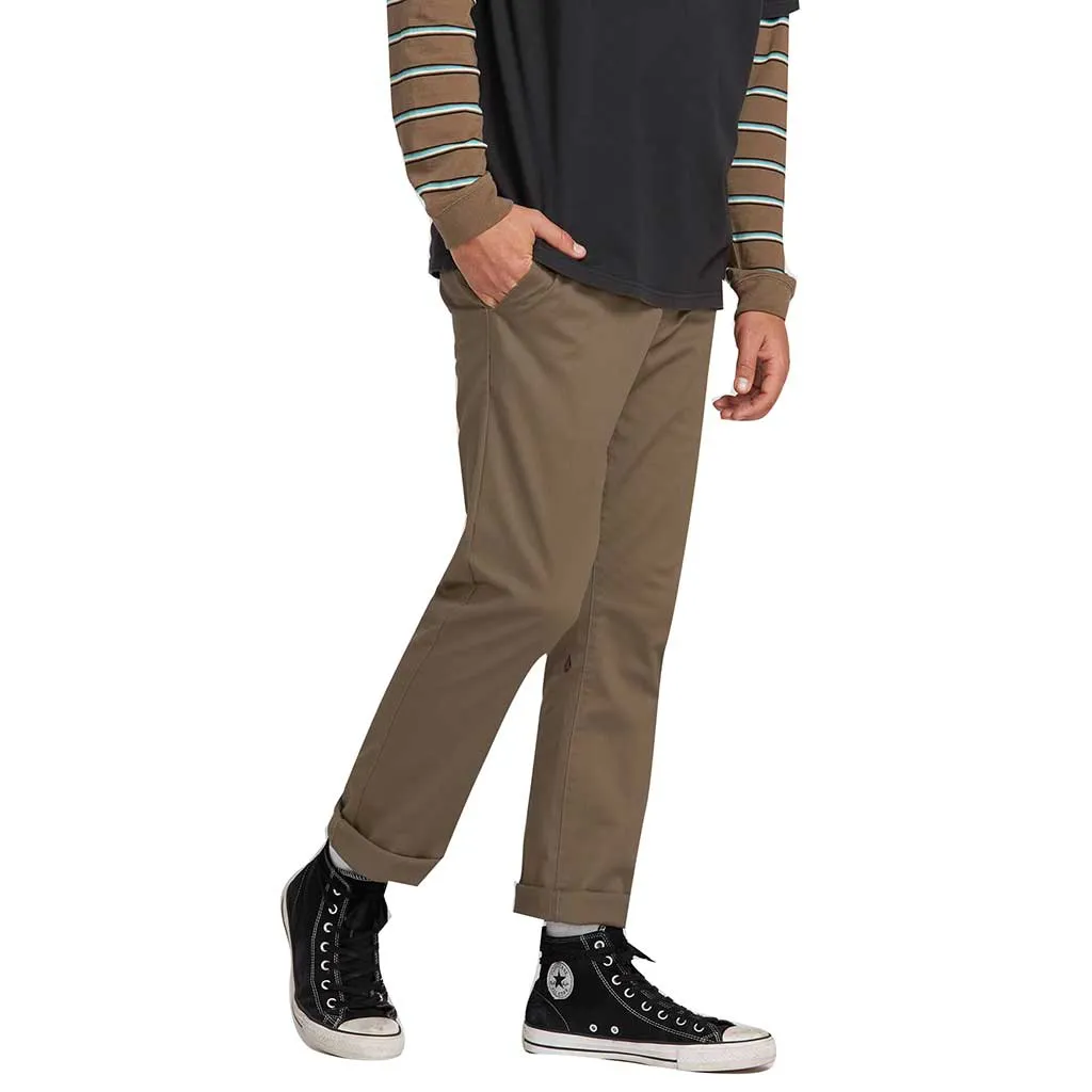 Volcom Frickin Modern Stretch Pant - Mushroom