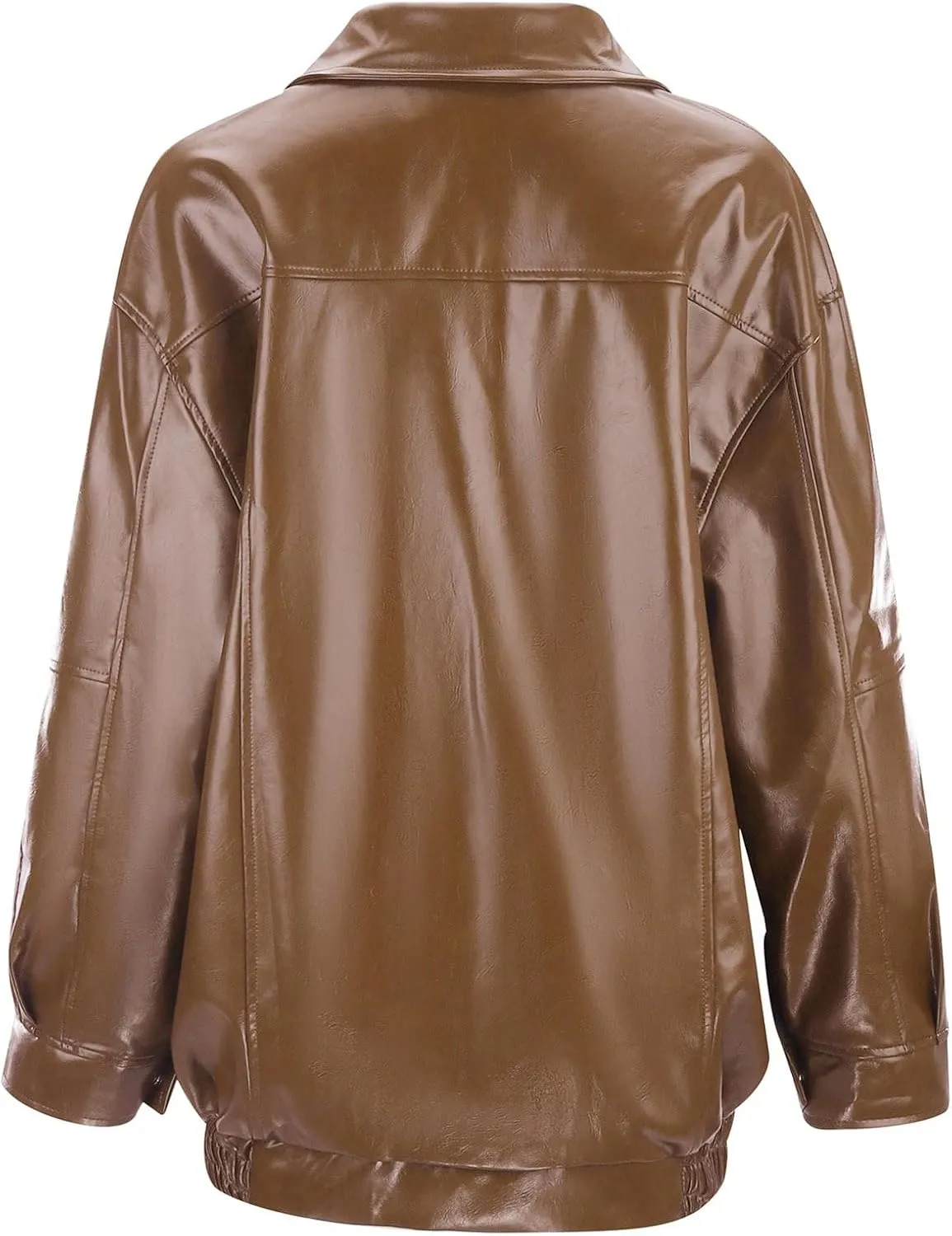 Women Jackets Leather Jackets Faux Suede Fall Fashion Motorcycle Coats Casual Zipper Suit Jackets Outfits Autumn