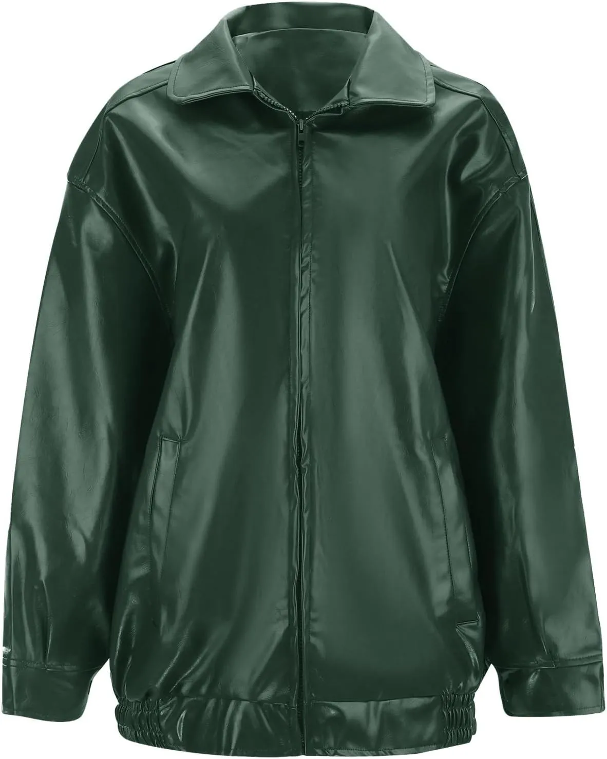 Women Jackets Leather Jackets Faux Suede Fall Fashion Motorcycle Coats Casual Zipper Suit Jackets Outfits Autumn