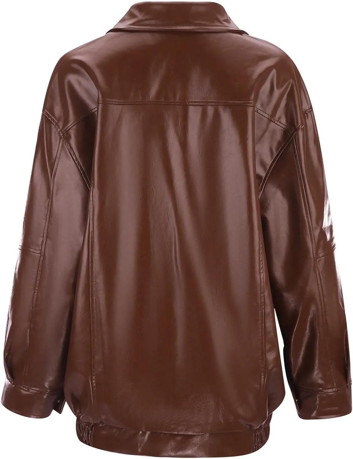 Women Jackets Leather Jackets Faux Suede Fall Fashion Motorcycle Coats Casual Zipper Suit Jackets Outfits Autumn