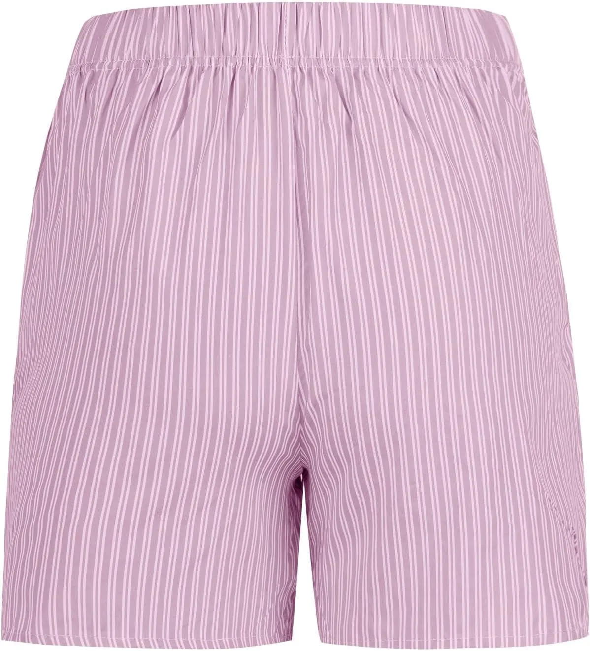 Women Striped Print Shorts High Waisted Shorts Y2k Mini Shorts Summer Lounge Shorts Trendy Pleated Boxer Shorts