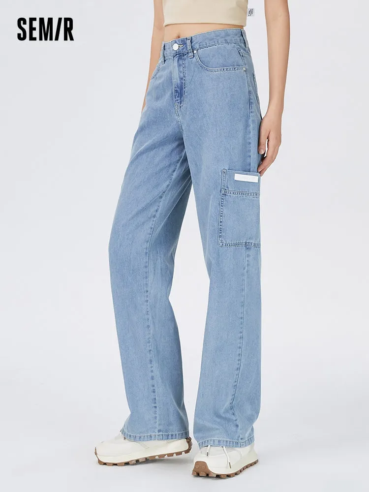 Women's Denim Comfortable Cool Antibacterial Wide Pants