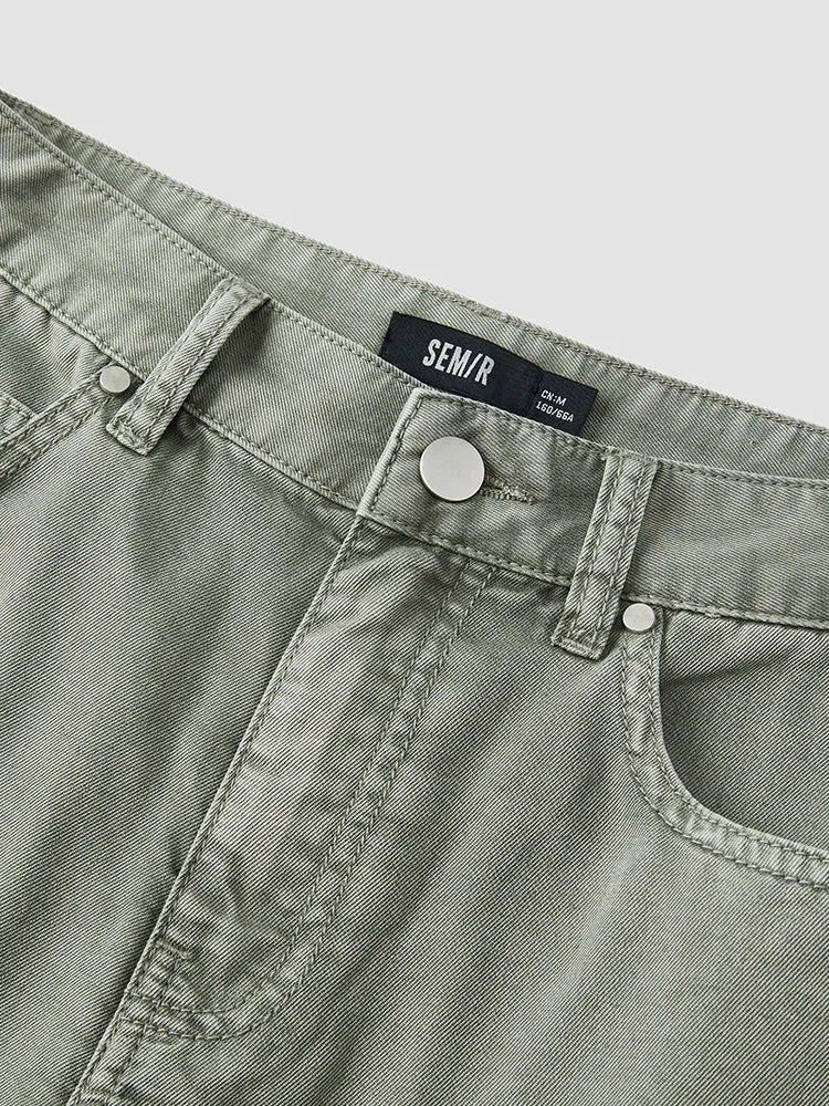 Women's Denim Comfortable Cool Antibacterial Wide Pants