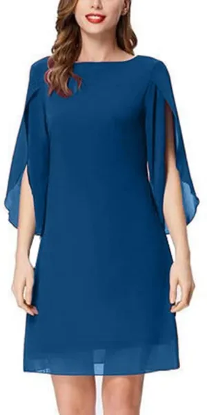 Women's Short Chiffon Evening Dresses Cocktail Party Dresses