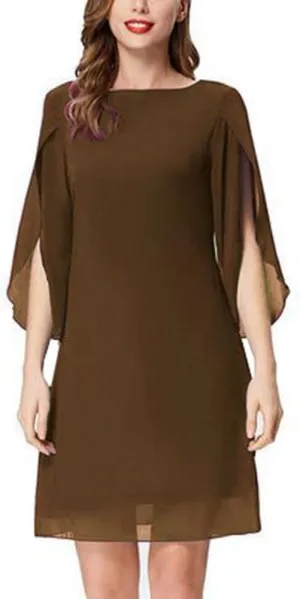 Women's Short Chiffon Evening Dresses Cocktail Party Dresses