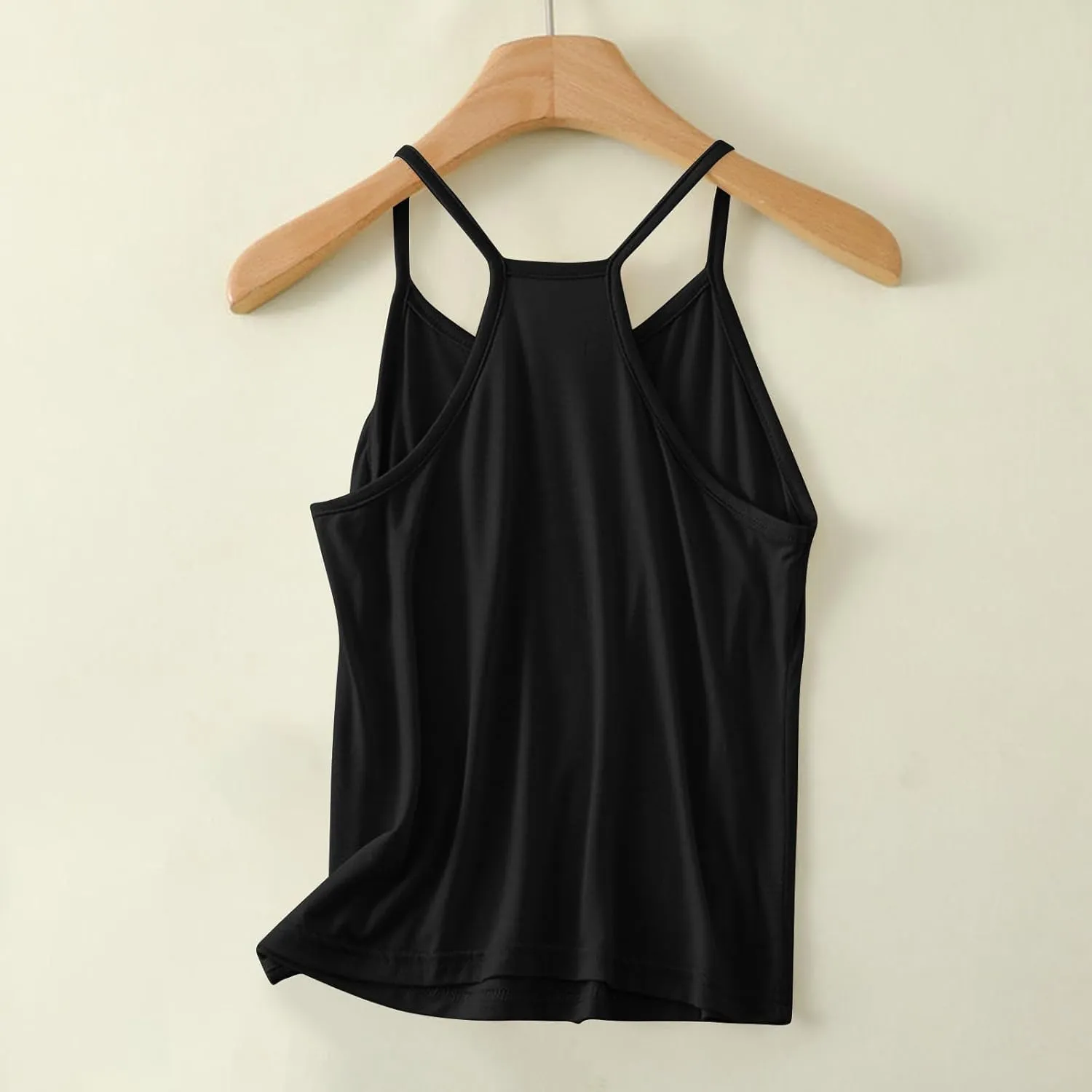 Womens Tank Tops Loose Fit Spaghetti Strap Tank Top Solid Color Dressy Causal Camisole Tops Yoga Athletic Tanks