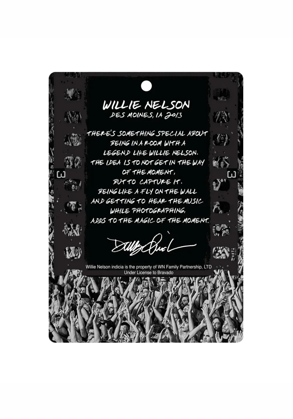 WOMEN'S WILLIE NELSON' T-SHIRT - CLINCH BY GOLDEN GOODS