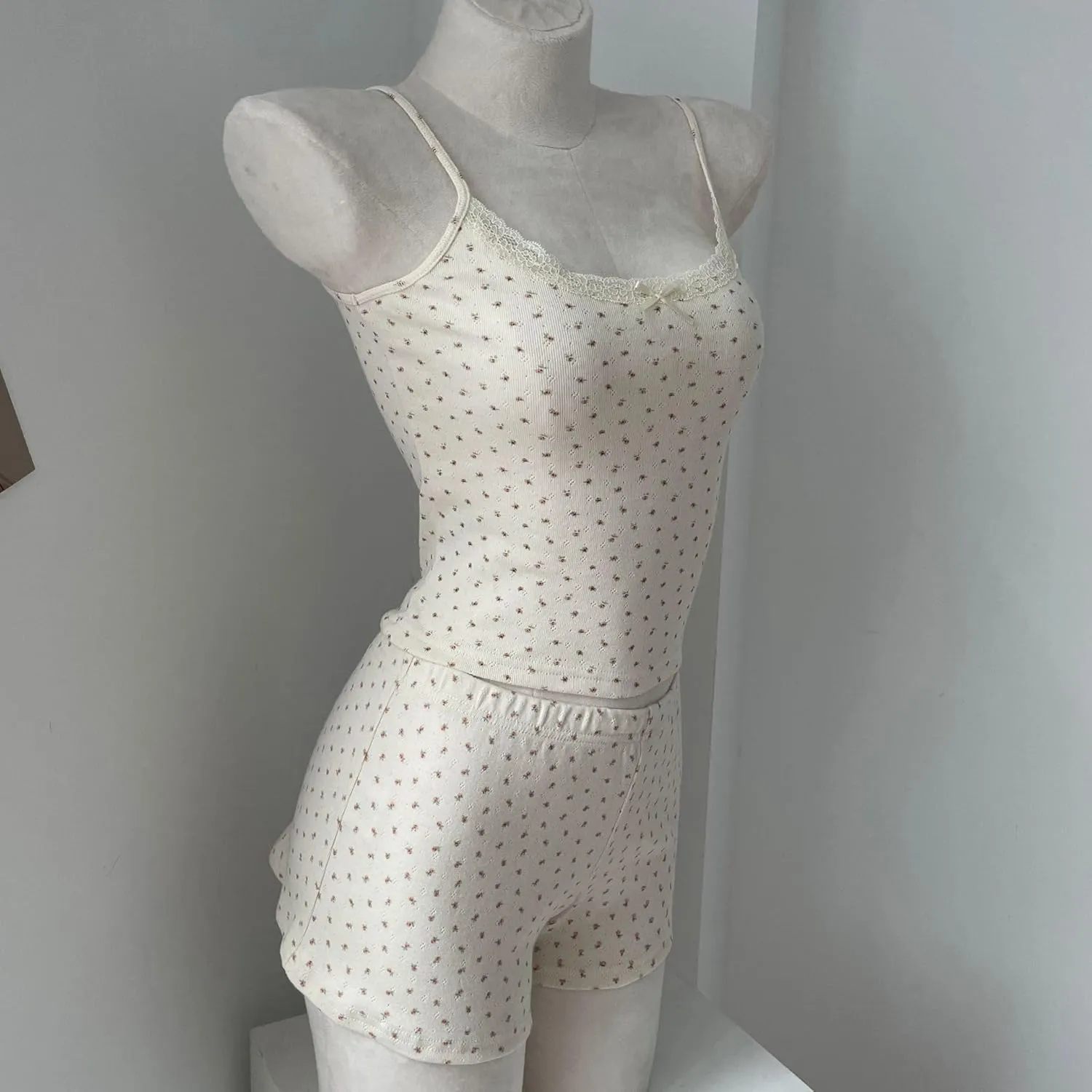 Y2k Pj Shorts Pajamas Bottom Lounge Shorts Women Boxer Shorts Booty Micro Shorts Summer Mini Shorts